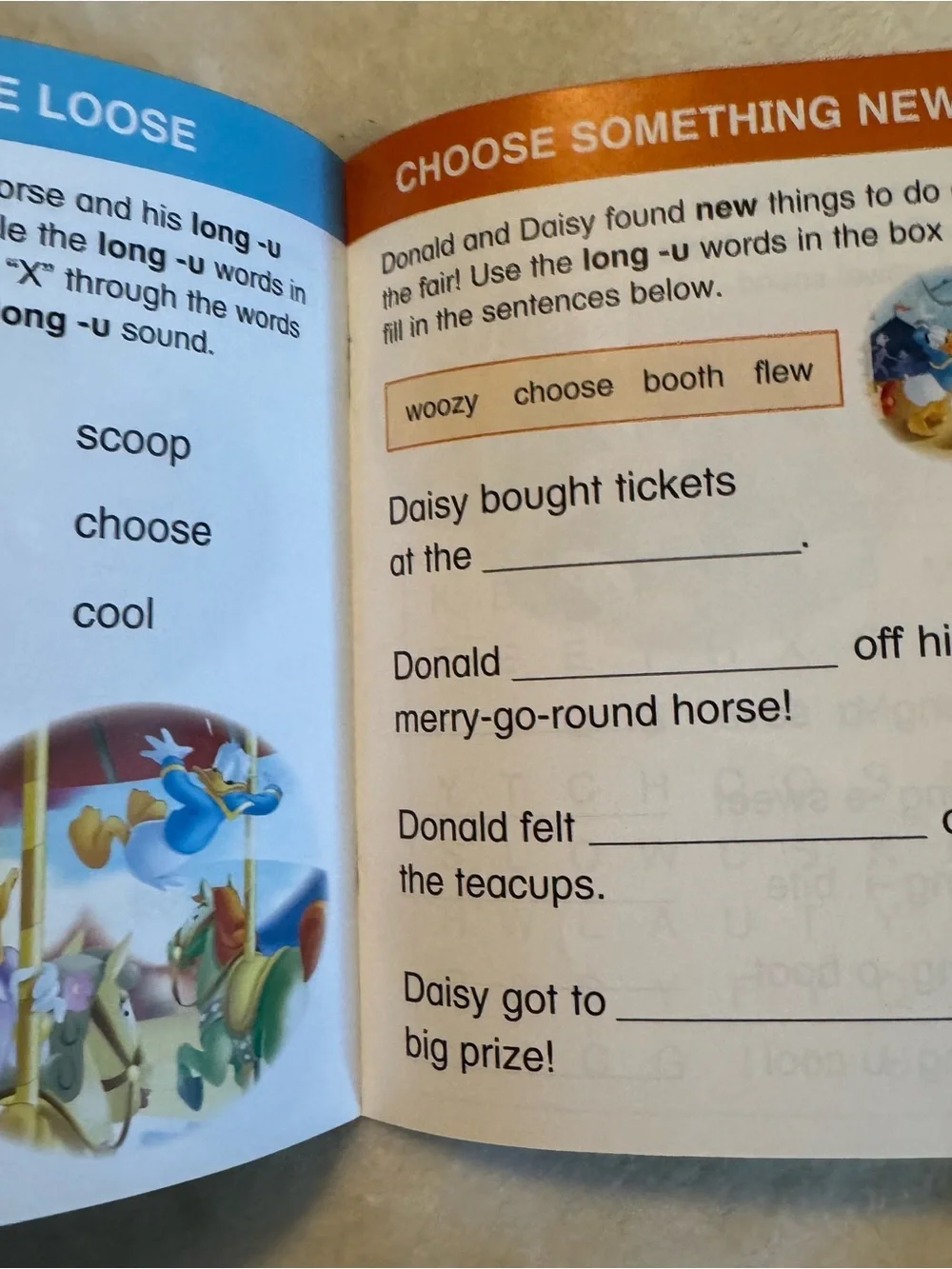 Disney Mickey Mouse Kids Book Pair Reading Help